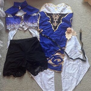 Lisa Genshin Impact full cosplay outfit and accessories